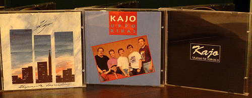 Kuva Kajon levyistä
